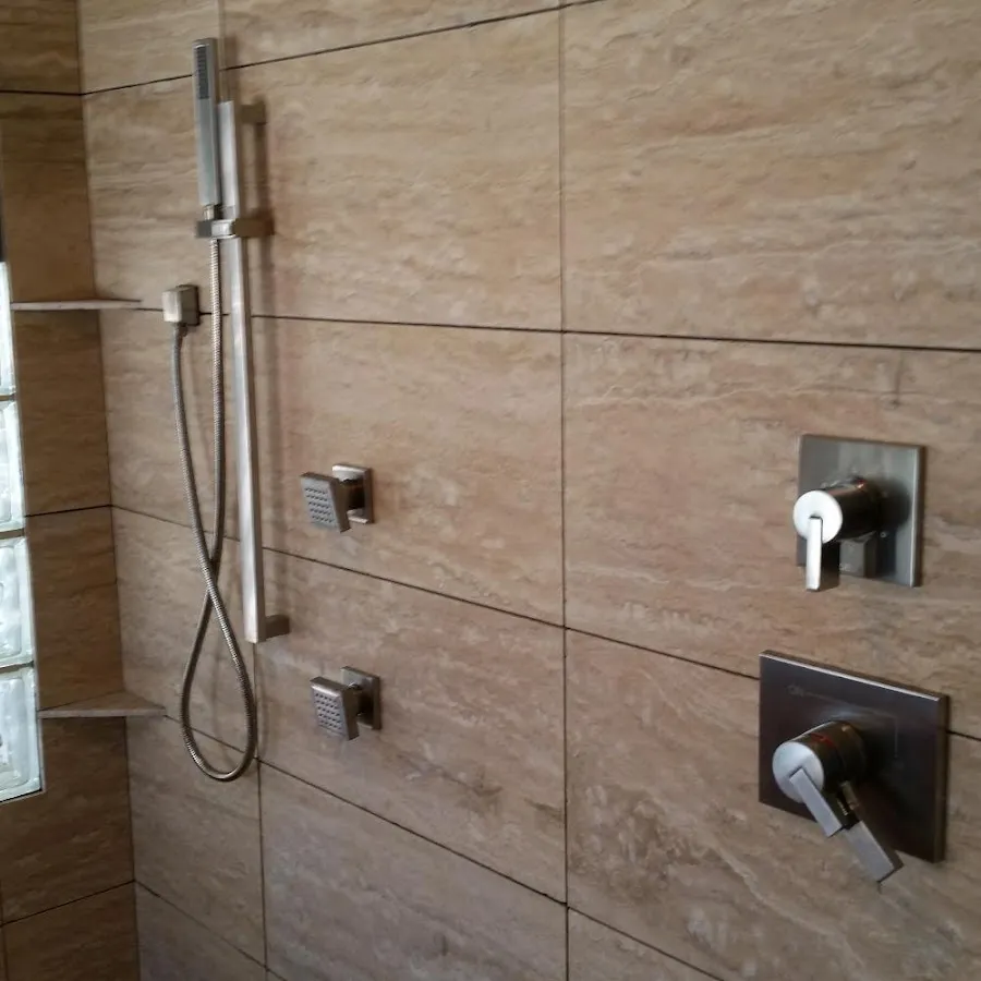 Shower fixture installation for Water Heater Replacement in Waterville